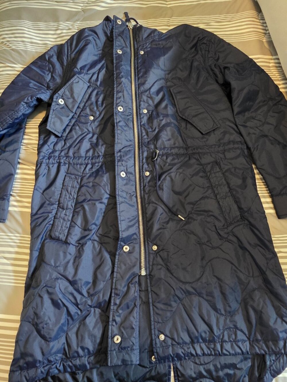 Navy Blue Gap Fall/Spring Jacket - Picture 3 of 5
